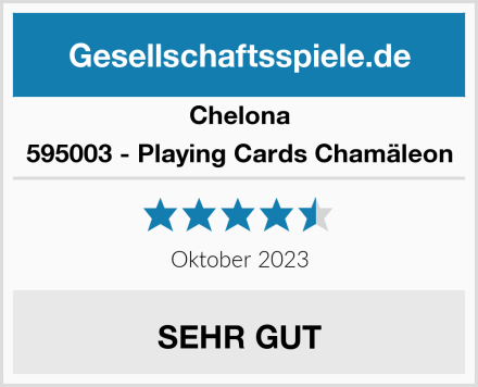 Chelona 595003 - Playing Cards Chamäleon Test