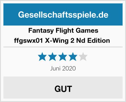 Fantasy Flight Games ffgswx01 X-Wing 2 Nd Edition  Test