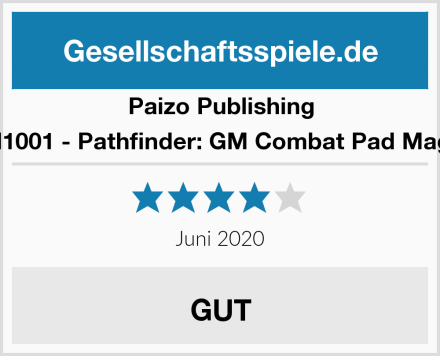 Paizo Publishing PAIM1001 - Pathfinder: GM Combat Pad Magnets Test