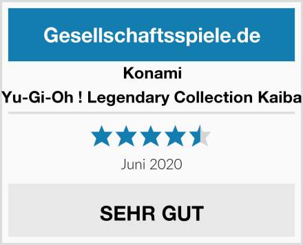 Konami Yu-Gi-Oh ! Legendary Collection Kaiba Test