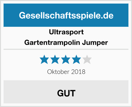 Ultrasport Gartentrampolin Jumper Test