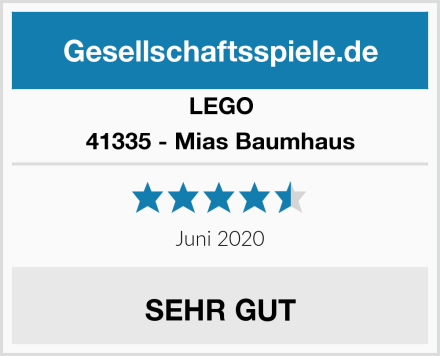 LEGO 41335 - Mias Baumhaus Test