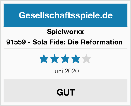 Spielworxx 91559 - Sola Fide: Die Reformation  Test