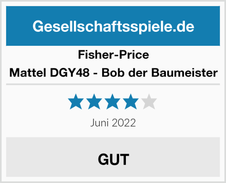 Fisher Price Mattel DGY48 - Bob der Baumeister Test