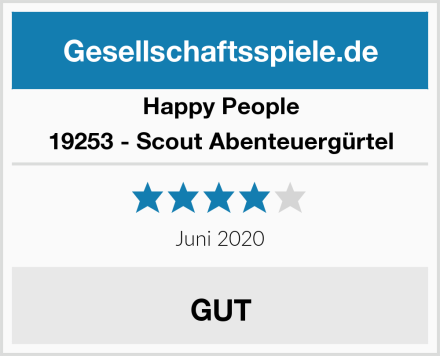Happy People 19253 - Scout Abenteuergürtel Test