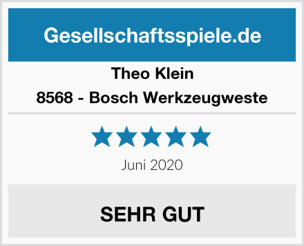 Theo Klein 8568 - Bosch Werkzeugweste Test