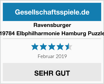 Ravensburger 19784 Elbphilharmonie Hamburg Puzzle Test