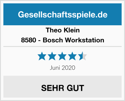 Theo Klein 8580 - Bosch Workstation Test