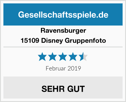 Ravensburger 15109 Disney Gruppenfoto Test