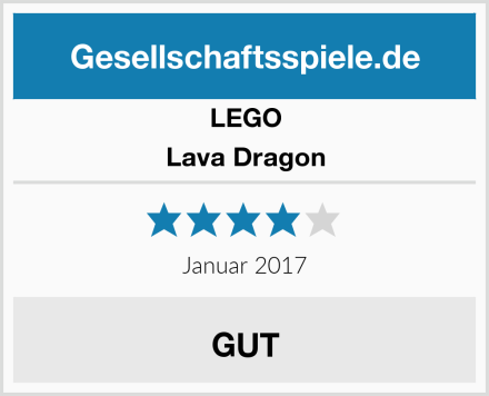 LEGO Lava Dragon Test