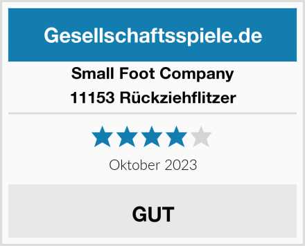 Small Foot Company 11153 Rückziehflitzer Test