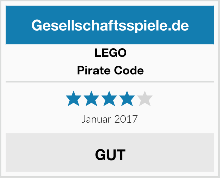 LEGO Pirate Code Test
