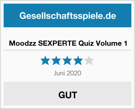  Moodzz SEXPERTE Quiz Volume 1 Test