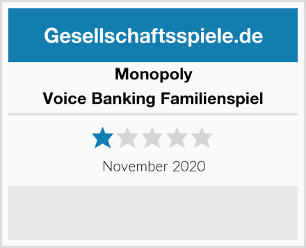 Monopoly Voice Banking Familienspiel Test