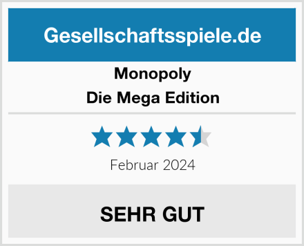 Monopoly Die Mega Edition Test