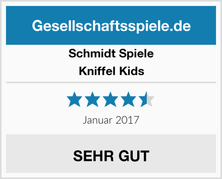 Schmidt Spiele Kniffel Kids Test