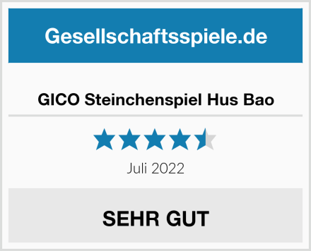  GICO Steinchenspiel Hus Bao Test