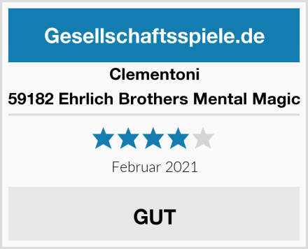 Clementoni 59182 Ehrlich Brothers Mental Magic Test