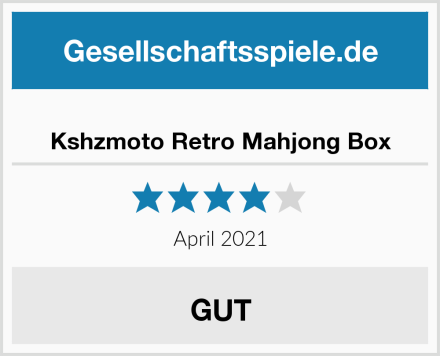  Kshzmoto Retro Mahjong Box Test