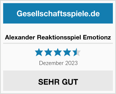  Alexander Reaktionsspiel Emotionz Test