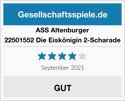 ASS Altenburger 22501552 Die Eiskönigin 2-Scharade Test