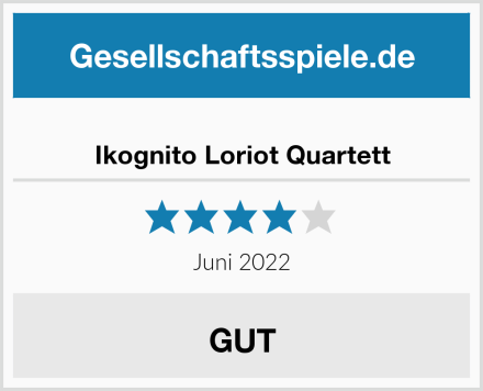  Ikognito Loriot Quartett Test