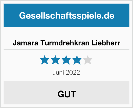 Jamara Turmdrehkran Liebherr Test