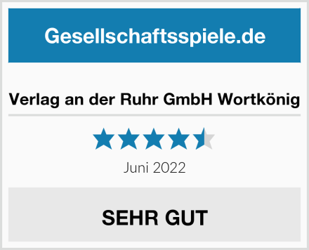  Verlag an der Ruhr GmbH Wortkönig Test