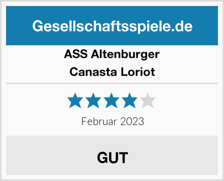 ASS Altenburger Canasta Loriot Test
