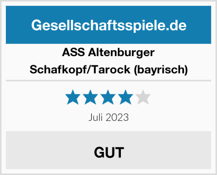ASS Altenburger Schafkopf/Tarock (bayrisch) Test