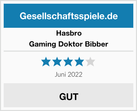 Hasbro Gaming Doktor Bibber Test