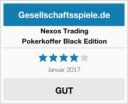 Nexos Trading Pokerkoffer Black Edition Test