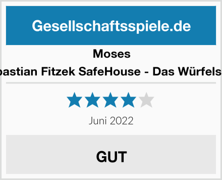 Moses Sebastian Fitzek SafeHouse - Das Würfelspiel Test
