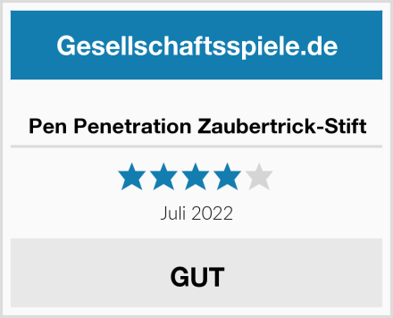  Pen Penetration Zaubertrick-Stift Test