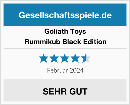 Goliath Toys Rummikub Black Edition Test