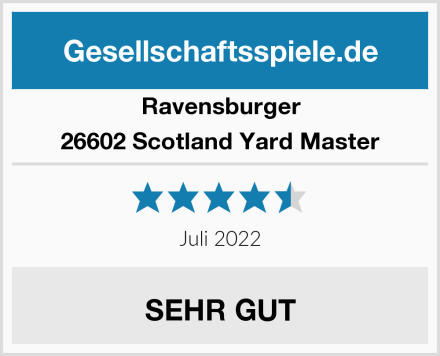 Ravensburger 26602 Scotland Yard Master Test