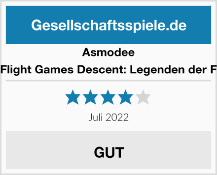 Asmodee Fantasy Flight Games Descent: Legenden der Finsternis Test