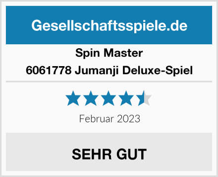 Spin Master 6061778 Jumanji Deluxe-Spiel Test