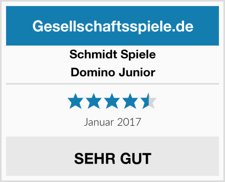 Schmidt Spiele Domino Junior Test