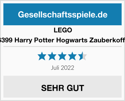 LEGO 76399 Harry Potter Hogwarts Zauberkoffer Test