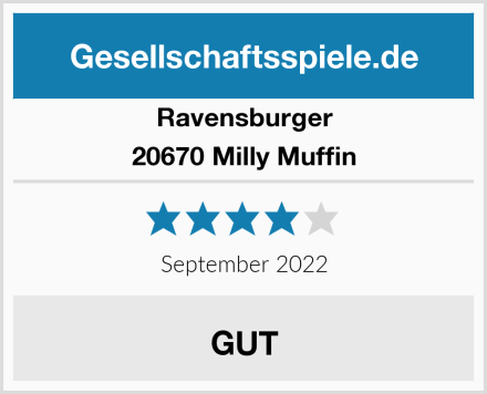 Ravensburger 20670 Milly Muffin Test