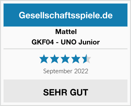 Mattel GKF04 - UNO Junior Test