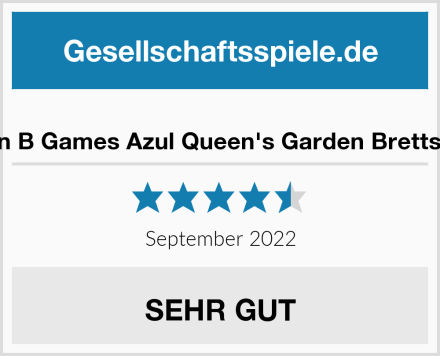  Plan B Games Azul Queen's Garden Brettspiel Test