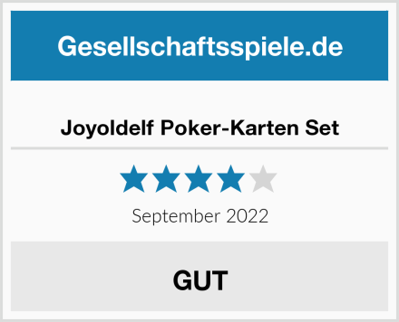  Joyoldelf Poker-Karten Set Test