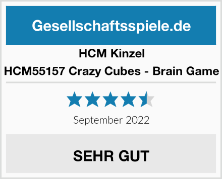 HCM Kinzel HCM55157 Crazy Cubes - Brain Game Test