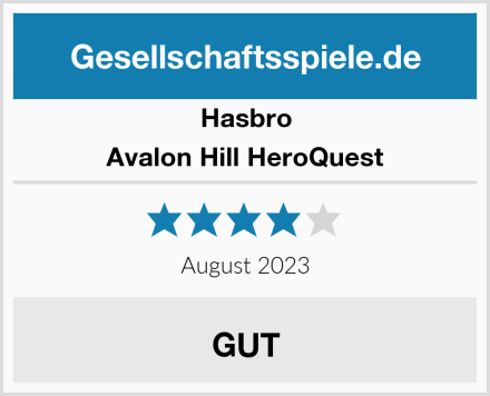 Hasbro Avalon Hill HeroQuest Test