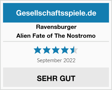 Ravensburger Alien Fate of The Nostromo Test