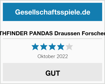 PATHFINDER PANDAS Draussen Forscherset Test