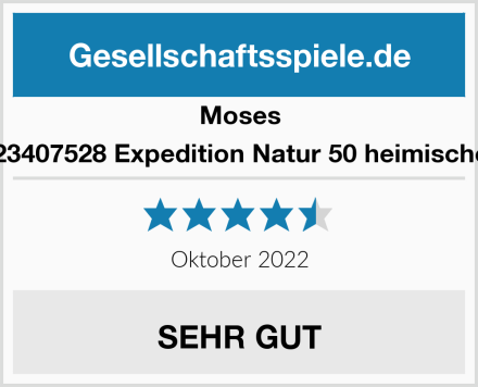 Moses moses. 23407528 Expedition Natur 50 heimische Bäume Test
