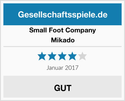 Small Foot Company Mikado Test